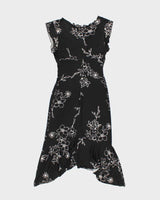 Vintage 90s Ramage Floral Dress - M