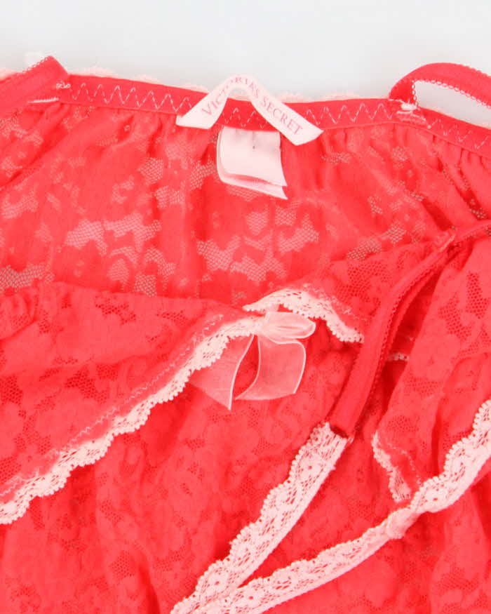 Vintage Y2k 00s Victoria's Secret Lace Slip Dress - XS