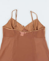 Vintage Y2k 00s La Vie En Rose Mesh Slip Dress - M
