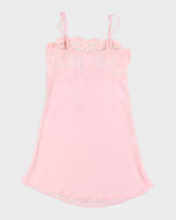 Vintage 90s La Vie En Rose Lace Mesh Dress - S