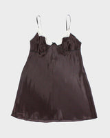 Vintage Y2k 00s Gillian &amp; O'malley Polka Dot Slip Dress -  M
