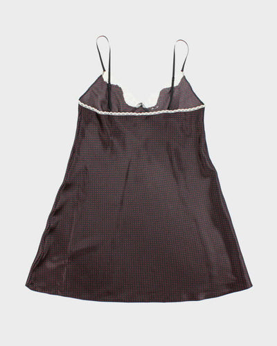 Vintage Y2k 00s Gillian & O'malley Polka Dot Slip Dress -  M
