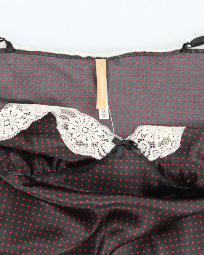 Vintage Y2k 00s Gillian & O'malley Polka Dot Slip Dress -  M