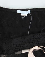 Vintage Y2k 00s Eberjey Black Slip Dress - S