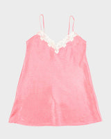 Vintage 90s Jessica Polka Dot Slip Dress - L