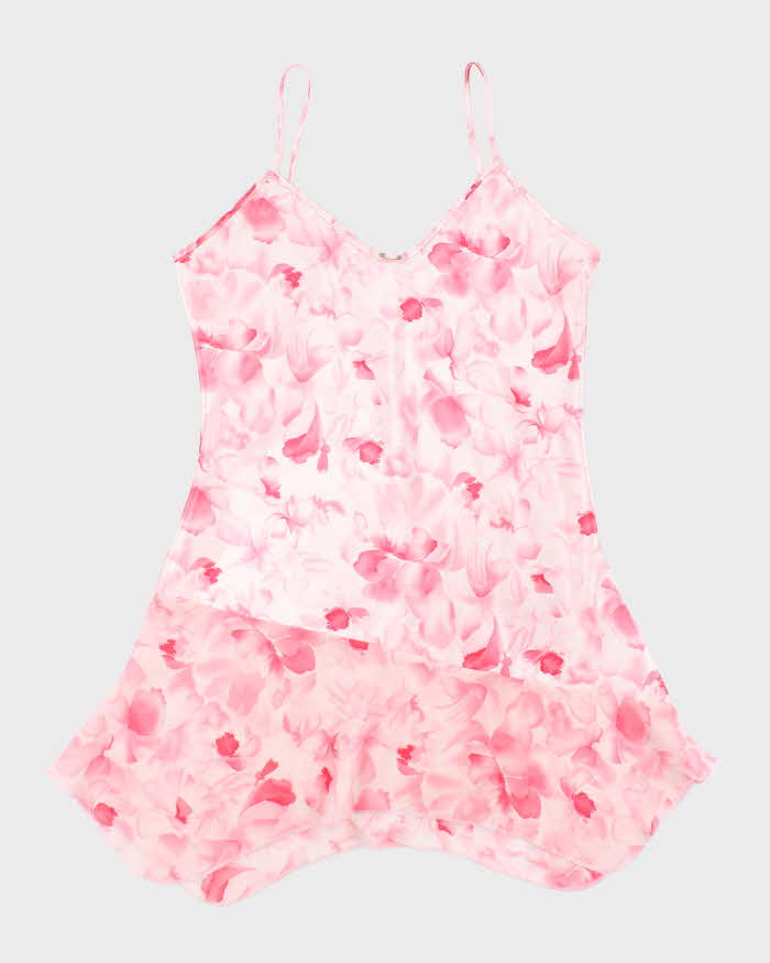 Vintage 90s Premiere Collection Floral Slip Dress - L