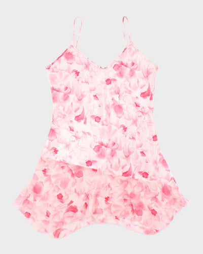 Vintage 90s Premiere Collection Floral Slip Dress - L