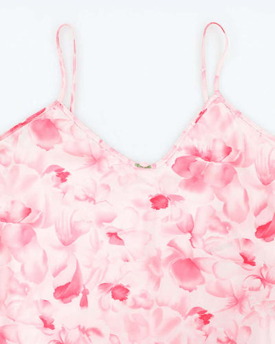 Vintage 90s Premiere Collection Floral Slip Dress - L