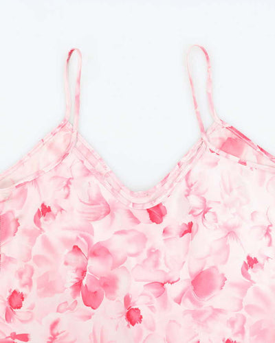 Vintage 90s Premiere Collection Floral Slip Dress - L