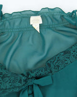 Vintage 90s 00s La Senza Mesh Ruffle Slip Dress- M