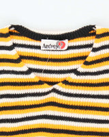 Vintage 70s Audrey Long Sleeve Knit Dress - XS