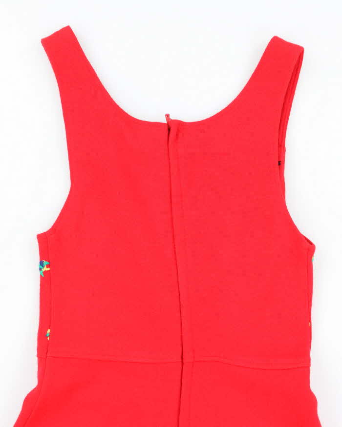 Deadstock Vintage 70s Premiere Pinafore Dress - XS