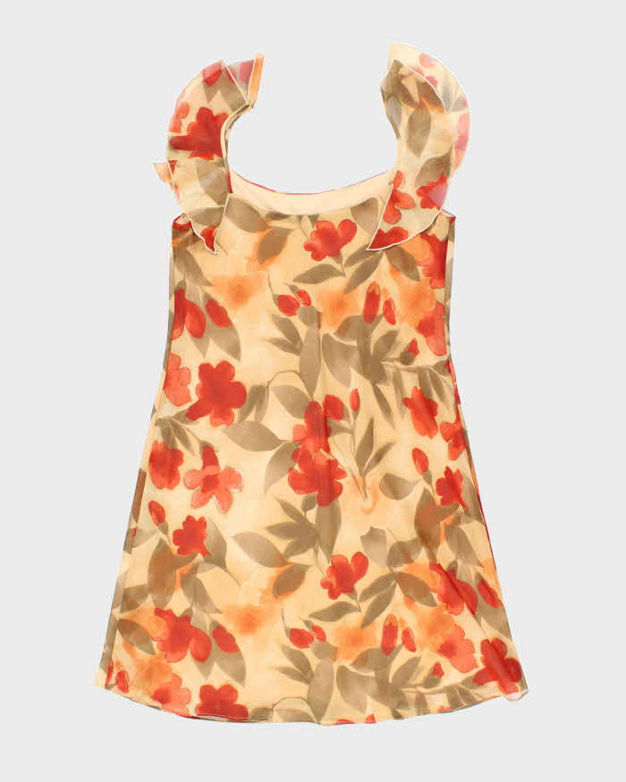 Vintage 90s Alyn Paige Floral Dress - L