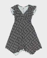 Vintage Y2k 00s Vol. 1 Handkerchief Hem Dress - M