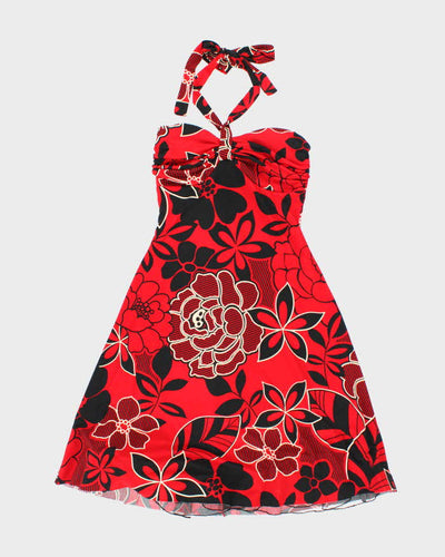 Vintage Y2k 00s B. Darlin Floral Dress - S