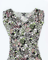 Vintage Y2k 00s Boo Mackie Floral Dress - M