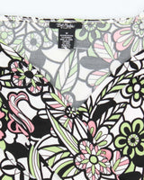 Vintage Y2k 00s Boo Mackie Floral Dress - M