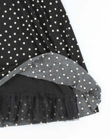 Vintage Y2k 00s B. Smart Polka Dot Halter Neck Dress - S