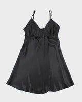 Vintage 90s Rose Passion Slip Dress - S