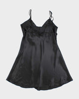 Vintage 90s Rose Passion Slip Dress - S