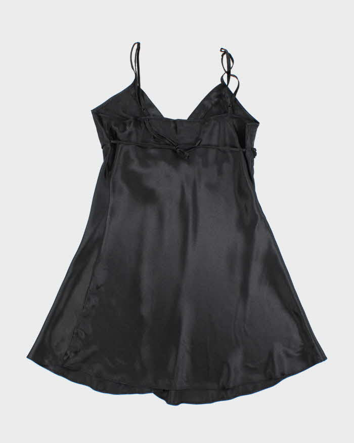 Vintage 90s Rose Passion Slip Dress - S