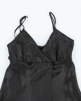 Vintage 90s Rose Passion Slip Dress - S