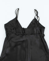 Vintage 90s Rose Passion Slip Dress - S