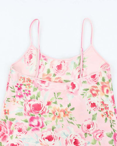 Vintage 90s Oscar De La Renta Slip Dress - M
