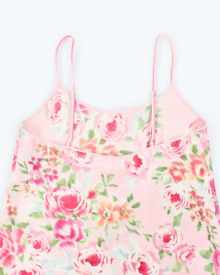 Vintage 90s Oscar De La Renta Slip Dress - M