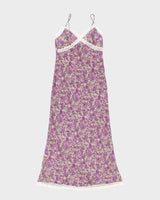 Vintage 90s Rampage Floral Sheer Slip Dress - S