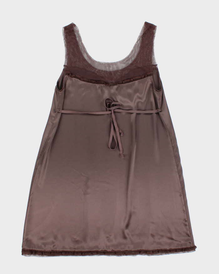 Vintage Y2k 00s Vera Wang Slip Dress - M
