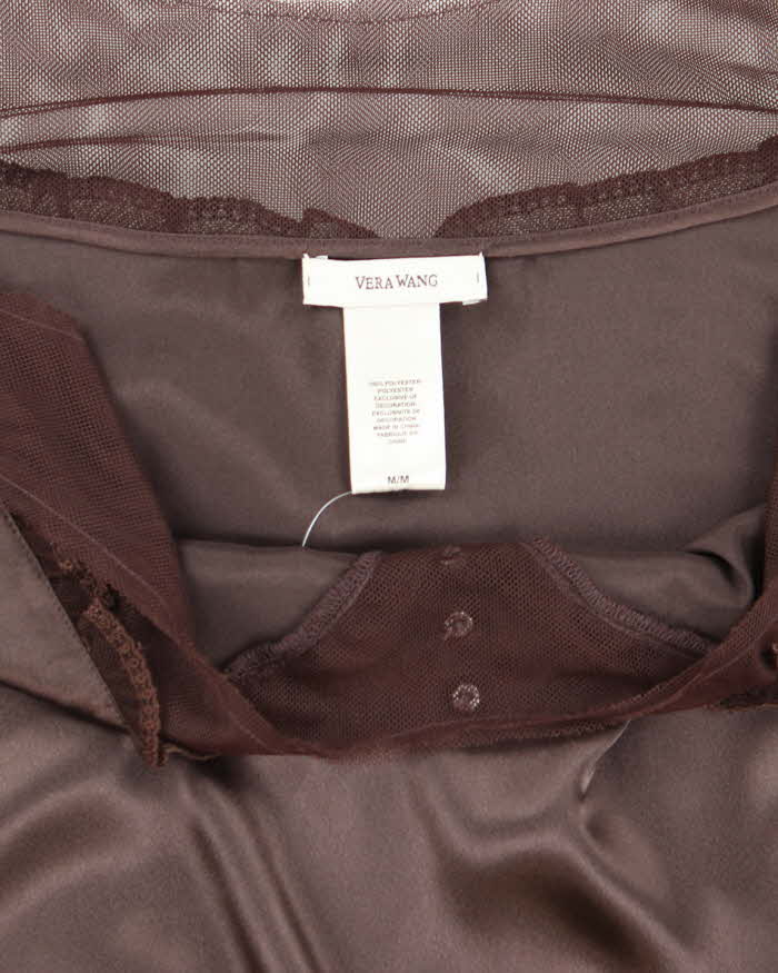 Vintage Y2k 00s Vera Wang Slip Dress - M