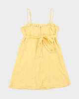 Vintage Y2k 00s Oasis Yellow Dress - M