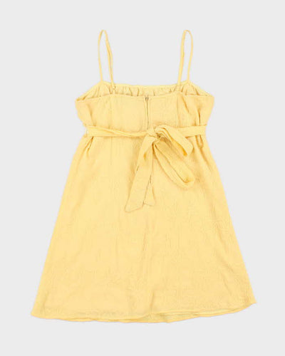 Vintage Y2k 00s Oasis Yellow Dress - M