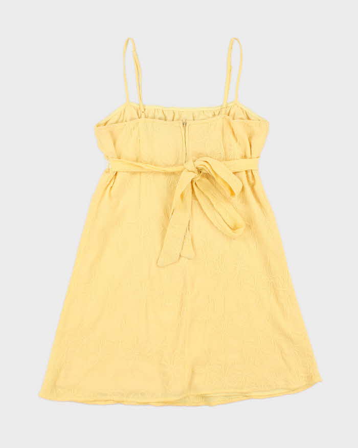 Vintage Y2k 00s Oasis Yellow Dress - M