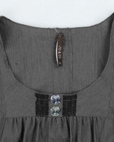 Vintage Y2k 00s So &amp; Co Pin Stripe Dress - L