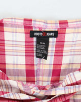Vintage Y2k 00s Roots Jeans Check Dress - M