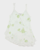 Vintage 90s LD Dalida Floral Slip Dress - S