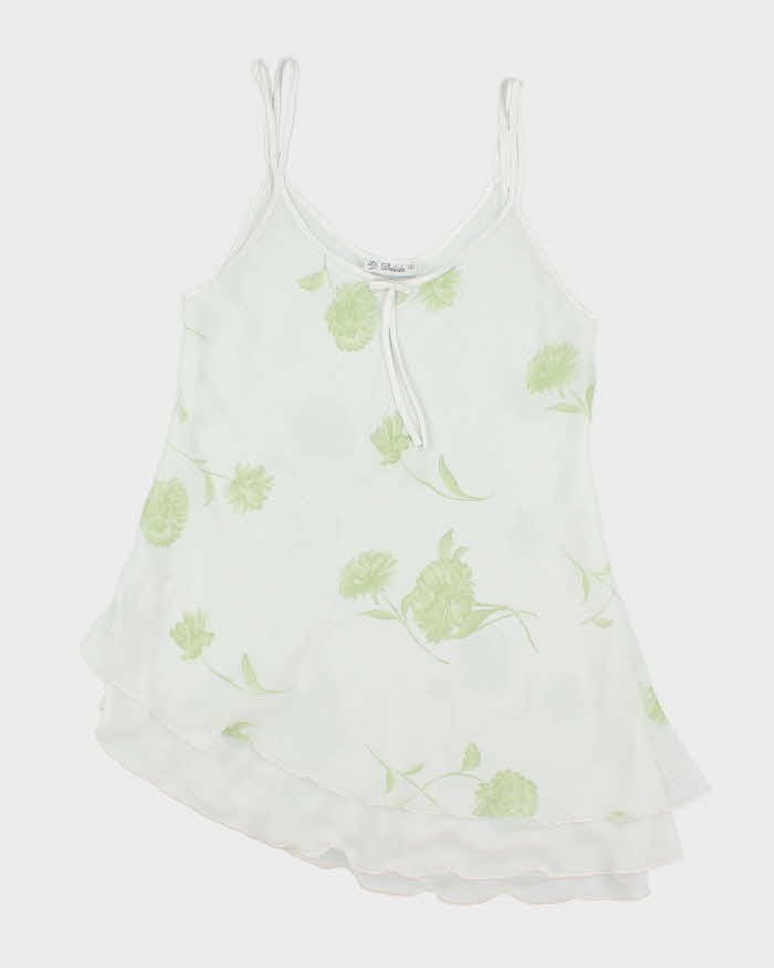 Vintage 90s LD Dalida Floral Slip Dress - S