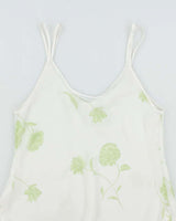 Vintage 90s LD Dalida Floral Slip Dress - S
