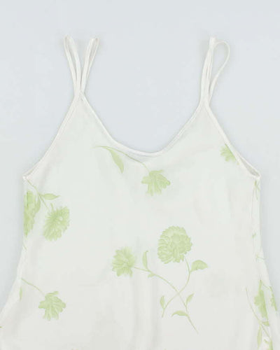 Vintage 90s LD Dalida Floral Slip Dress - S