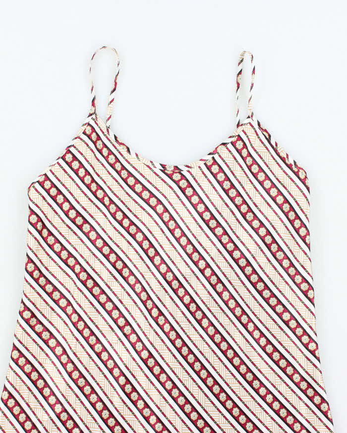 Vintage 90s Linda Bis Slip Dress - S