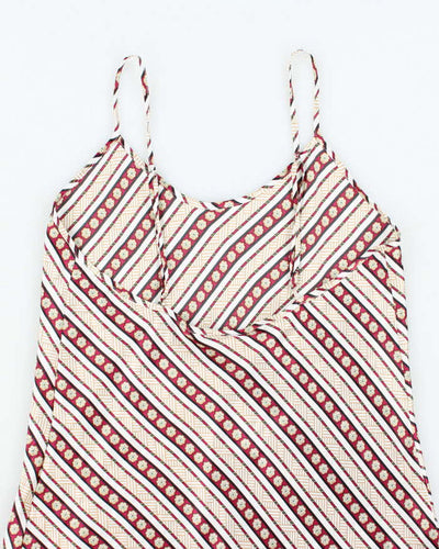 Vintage 90s Linda Bis Slip Dress - S