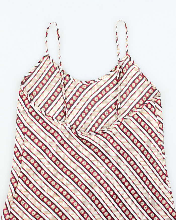 Vintage 90s Linda Bis Slip Dress - S