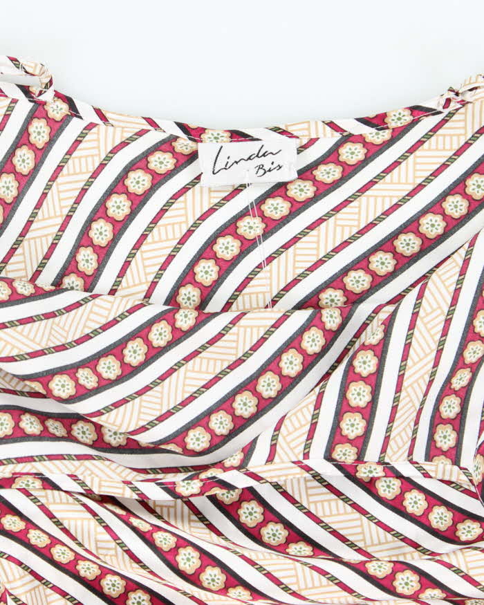 Vintage 90s Linda Bis Slip Dress - S