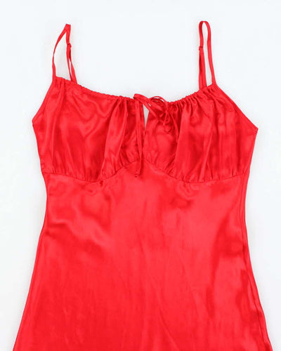 Vintage Y2k 00s La Vie En Rose Slip Dress - S