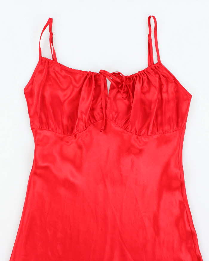 Vintage Y2k 00s La Vie En Rose Slip Dress - S