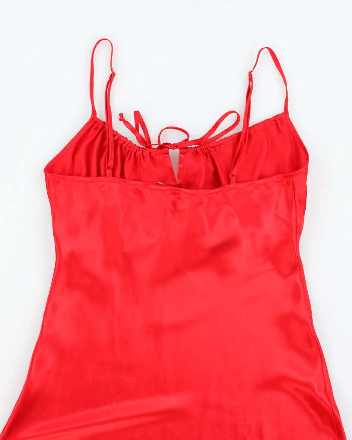 Vintage Y2k 00s La Vie En Rose Slip Dress - S