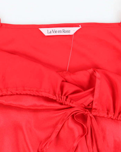 Vintage Y2k 00s La Vie En Rose Slip Dress - S