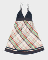 Vintage Y2k 00s Billabong Check Dress - S